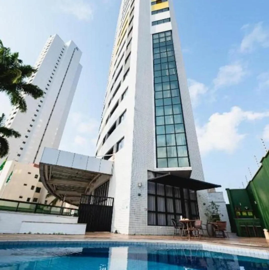 Hotel Natal Plaza Com Piscina, Academia, 100M Da Praia De Pn