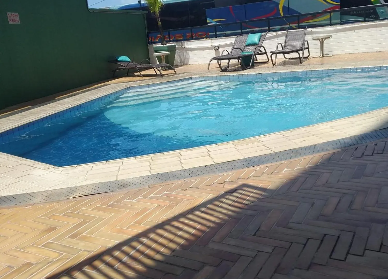 ***  Hotel Natal Plaza Com Piscina, Academia, 100M Da Praia De Pn Brasilien